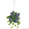Allstate Artificial Morning Glory Floral Hanging Bush Spray - 20" - Purple view 3