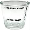 Black Ball Corp. Good Day Bad Day Meter - 2oz Novelty Shot Glass - 2 Piece Set view 3