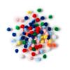 Creatology 1" Multicolor Pom Poms, 12 Packs: 80 ct. (960 Total) view 3