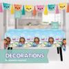 Gabby Dollhouse Party Decorations | Gabby Birthday Party Decorations | Tablecover, Banner, Plates, Napkins, Button | Serves 16 | Officially Licensed view 4