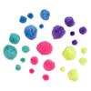 Creatology 1lb. Neon Pom Poms, 6 Pack view 2