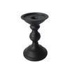 Ashland 6" Black Metal Pillar Candle Holder, 12 Pack view 1