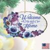 Designocracy Welcome to Our Home Wreath Easter Wall Dcor by G. DeBrekht - 8185311-S2 view 3
