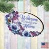 Designocracy Welcome to Our Home Wreath Easter Wall Dcor by G. DeBrekht - 8185311-S2 view 4