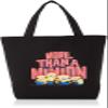 Minions Canvas Tote Bag, Minions Black, 02 view 1