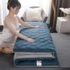 Roll Up Mattress for Floor Kids Soybean Fiber Japanese Tatami Mattress Futon Mattress Topper Foldable Double Sleeping Mattress Camping Non-Slip Tatami Mat Sleeping Pad,Green,180x200cm(71 * 79in) view 2