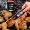 DDYYCX Digital Meat Thermometer, Instant Read Food Thermometer for Grilling BBQ, Kitchen Cooking, Baking, Liquids, IP67 Waterproof, Backlight & Calibration (Color : Red) view 3