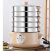REJOON Electric Food Steamer Stainless Steel Saucepan Time Scheduling Multi-Function Chafing Dish view 3