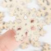 Group of 36 ICY Wooden Snowflakes for Winter Decorating and Christmas Displays by Factory Direct Craft view 3
