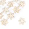 Group of 36 ICY Wooden Snowflakes for Winter Decorating and Christmas Displays by Factory Direct Craft view 4