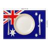 Calculay Australian Flag Placemats-Table Mats/tablecloths/Good for Home/Kitchen/Party Decor view 2