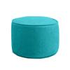 WinDot Round Pouf Foot Stool Ottoman Removable Washable Foot Rest Bean Bag Floor Chair for Living Room Bedroom Nursery Kids Room Home Decor (SkyBlue) view 1