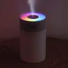 Colorful 260ml Humidifier,USB Power Supply,With 7 Color LED, Air Humidifier,Mini Air Humidifier,Can add essential oil,Suitable for Study Room, Bedroom, Baby Room, Office, Car (White) view 1