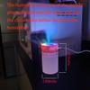Colorful 260ml Humidifier,USB Power Supply,With 7 Color LED, Air Humidifier,Mini Air Humidifier,Can add essential oil,Suitable for Study Room, Bedroom, Baby Room, Office, Car (White) view 2