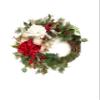 Hydrangea Christmas Wreath, Holiday Door Wreath, Holiday Home Decoration view 1