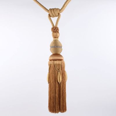 Curtain Holders European-Style Curtain Hanging Ball Curtain Binding Rope Tassel Hanging Ear Curtain Binding Band Tassel Ear Binding Band,T3,1 Pcs