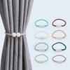 Curtain tiebacks Magnetic Buckle Curtain Strap Binding Rope Punching-Free Magnetic Attraction Curtain Binding Rope Accessories,T1,1 Pcs view 2