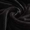 340GSM Flannel Bed Blanket Cozy Microfiber Soft Thermal Fleece Blanket (Dark Grey, Oversized King 144"x144") view 2