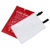 ISOP Fire Blanket 47 * 70 inches Fire Retardant Blanket Heavy Duty Emergency Fireproof Blankets A-Grade Survival Fire Suppressant Cover Sheet First Aid Rescue Cover - Emergency Wrap For Home view 2
