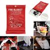 ISOP Fire Blanket 47 * 70 inches Fire Retardant Blanket Heavy Duty Emergency Fireproof Blankets A-Grade Survival Fire Suppressant Cover Sheet First Aid Rescue Cover - Emergency Wrap For Home view 3