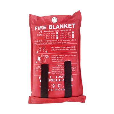 ISOP Fire Blanket Large 70 * 78 Inches Fibreglass Fire Retardant Blanket A-Grade Survival Fire Suppressant Blankets First Aid Rescue Tool for Home Kitchen - Emergency Wrap - Thermal Sheet