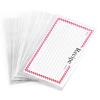 Clear 3x5 Inch Recipe Card Cover,Index Card Sleeve,100 Pack Recipe Card Protector (3x5 Inches) view 1