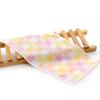 Zerodeko 6pcs Cotton Boy Girl Towel Soft and Absorbent Small Washcloths for Boy Girl Plaid Design for Bath Kitchen and Everyday Use Safe for view 3