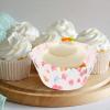300pcs Greaseproof Cupcake Wrappers Decorative Baking Cups Heart Design High-temperature Resistant Paper Holders for Muffins Cakes and Pastries for Parties and Celebrations view 3