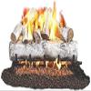 Peterson Real Fyre 24-inch White Birch Log Set with VENTED G45 Dual- Flame Burner - Match-Light (NATURAL GAS) view 1