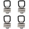 Housoutil 1set Slot Nuts D- Tie down Anchors for Trailers Bed Deck Rails and Cargo Securement Easy Installation Heavy Duty view 1