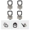 Housoutil 1set Slot Nuts D- Tie down Anchors for Trailers Bed Deck Rails and Cargo Securement Easy Installation Heavy Duty view 3