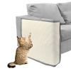 Cat Scratch Couch Protector with Natural Sisal for Protecting Couch Sofa Chair Furniture,Couch Protector from Cat Claws 23.6" L*19.7" W(Light Grey/Right Hand) view 1