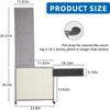 Cat Scratch Couch Protector with Natural Sisal for Protecting Couch Sofa Chair Furniture,Couch Protector from Cat Claws 23.6" L*19.7" W(Light Grey/Right Hand) view 2