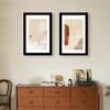 LUCKYLIFE 24x36 Poster Frame in Black Solid Wood with Plexiglass 2 Pack view 2