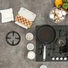 KICHOUSE Stable Easy to Clean Wok Support Rack 3 Pack Gas Stove Essential Kitchen Accessory view 3