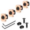 Bontok Pressure Switch Cable Guides, Light Pressure Switch Cable Clips-4 Pack(Tan) view 1