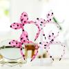 Beavorty Double-layer Acrylic Headband Holder Transparent Hairbands Rack Hair Accessories Organizer for Girls Stylish Display Stand for Hair Necklaces Bracelets for Friends Family view 2