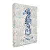 Stupell Industries Vitamin Sea Aquatic Pun Seahorse Canvas Wall Art, Design by Katie Doucette view 2