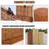 Bamboo Roll Up Shades Bamboo Shades for Patio Outdoor Blinds for Porch, Bamboo Roll Up Blinds Patio Shades Roll Up Outdoor Bamboo Blinds for Outdoor Patio 2851inWH Brown view 4