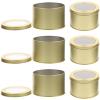 Yardwe Decorative Mini Metal Can Pots 6 Pack for Succulents Cactus Garden view 1