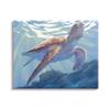 Stupell Industries Deep Ocean Sea Turtle Canvas Wall Art, Design by Ziwei Li view 1