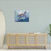 Stupell Industries Deep Ocean Sea Turtle Canvas Wall Art, Design by Ziwei Li view 3