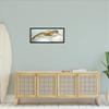 Stupell Industries Peaceful Sea Turtle Swimming Framed Wall Art, Design by Diannart view 2