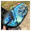JUIYU Crystal Stone Natural Labradorite Quartz Crystal Mineral Specimen Presents (Size : 1.3kg-1.5kg) view 1