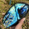 JUIYU Crystal Stone Natural Labradorite Quartz Crystal Mineral Specimen Presents (Size : 1.3kg-1.5kg) view 3