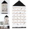 Homoyoyo Christmas Countdown Advent Calendar with Days Pockets DIY Xmas Countdown to Xmas Wall Hanging Storage Bag Holiday Decorations Ornaments for Home Door Decor view 3