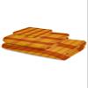 LEOSUCRE 3 Piece Bath Towel Set, Orange Buffalo Plaid Texture Luxury Towels Set for Bathroom Soft Bath Shower Towels Absorbent Bathroom Towels Set (1 Bath Towel, 1 Hand Towel, 1 Washcloth) view 2