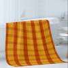 LEOSUCRE 3 Piece Bath Towel Set, Orange Buffalo Plaid Texture Luxury Towels Set for Bathroom Soft Bath Shower Towels Absorbent Bathroom Towels Set (1 Bath Towel, 1 Hand Towel, 1 Washcloth) view 3