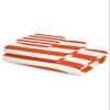 3 Piece Bath Towel Set, Orange and White Stripes Lines Luxury Towels Set for Bathroom Soft Bath Shower Towels Absorbent Bathroom Towels Set ( 1 Bath Towel, 1 Hand Towel, 1 Washcloth ) Minimalist Style view 2