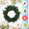 24-Inch Angel Pine Christmas Wreath with Cones  Artificial Holiday Decoration for Doors, Walls & Mantels view 2
